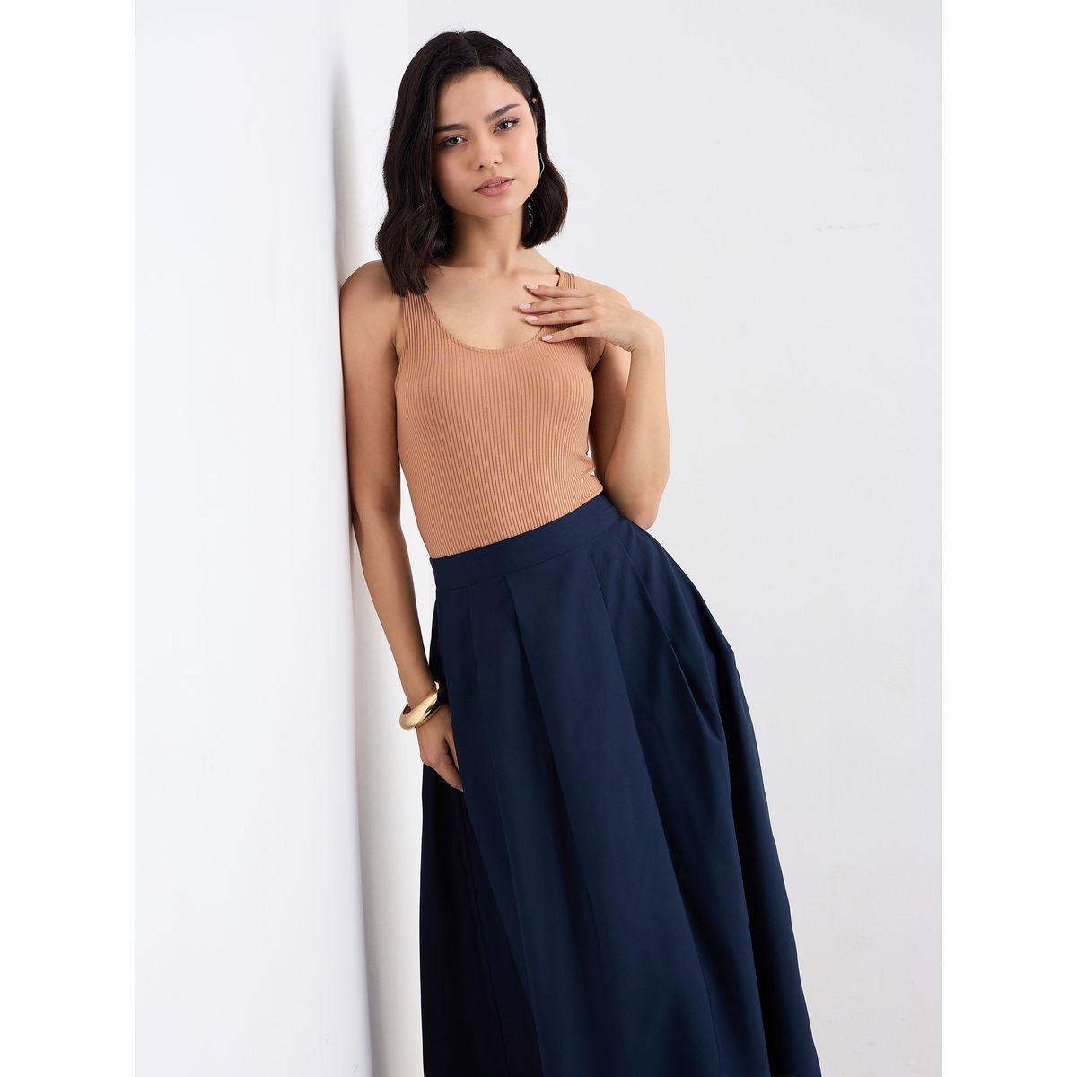 تنورة ميدي مزينة بكسرات-women-clothing-bottoms-skirts-image-5