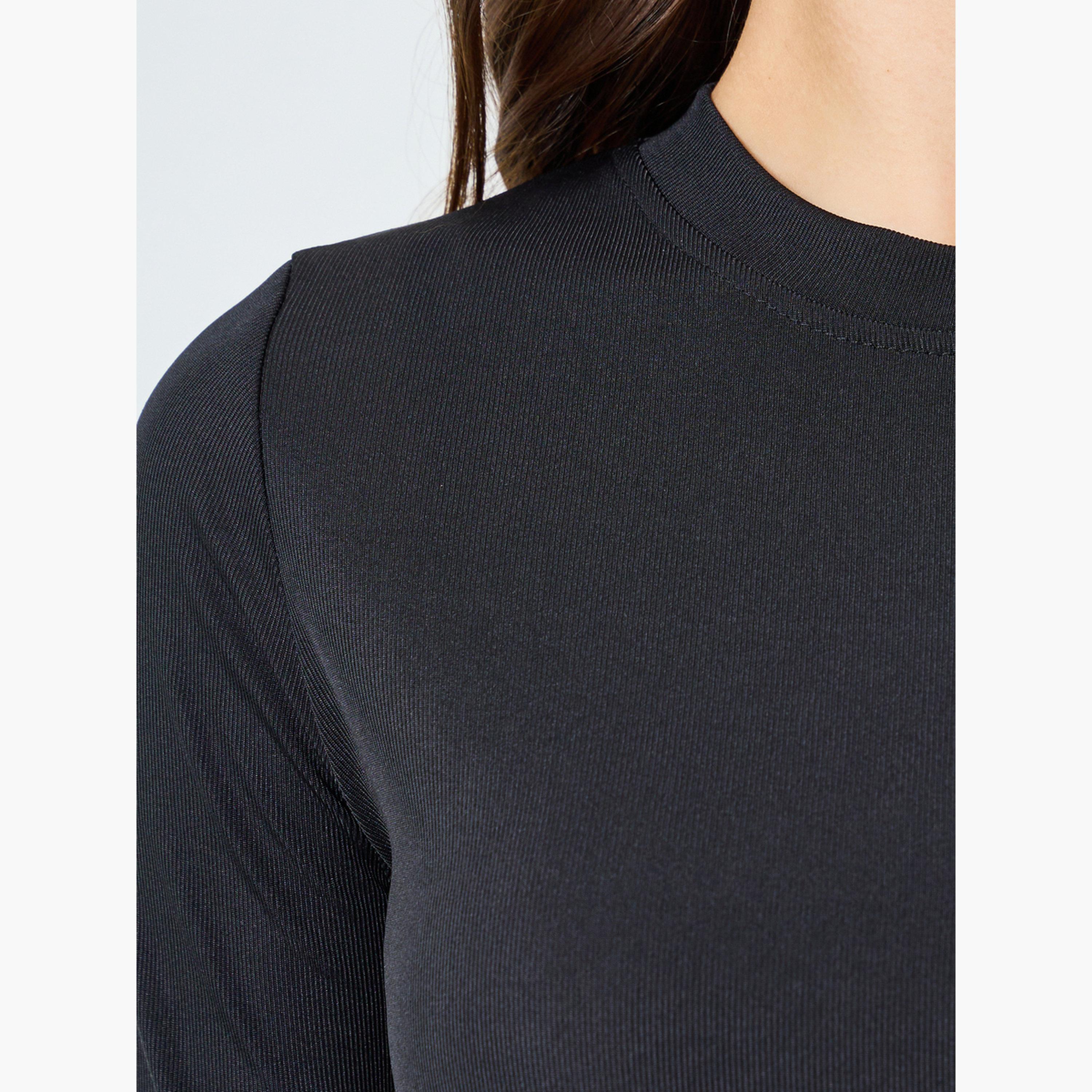 تيشيرت محبوك قصة ضيقة-women-clothing-tshirts-image-3