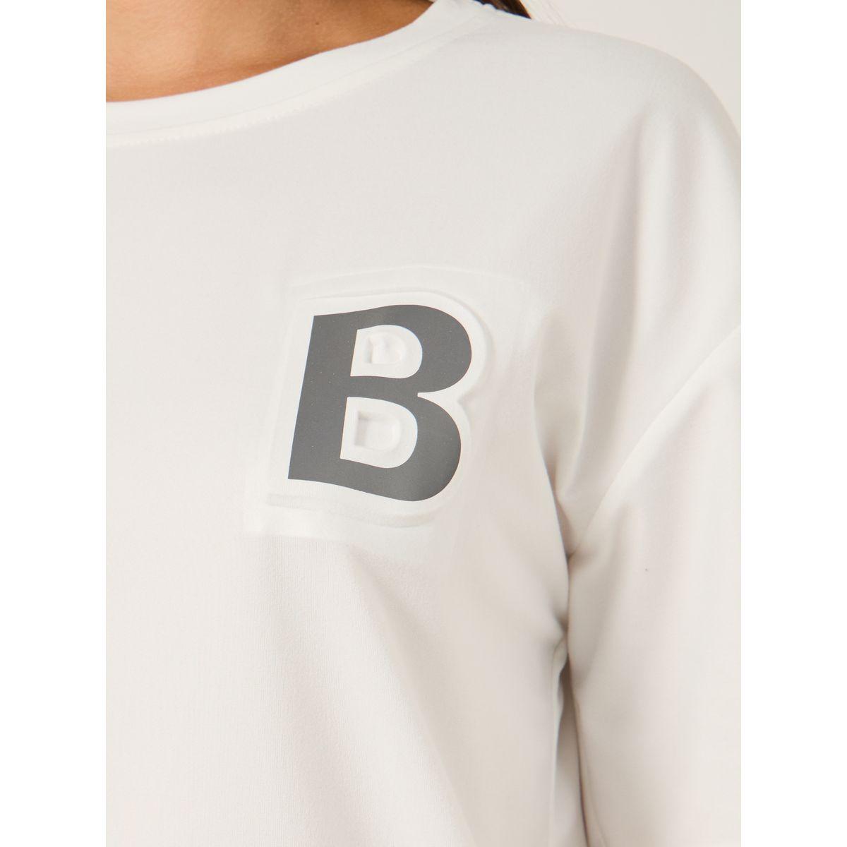 تيشيرت سادة بياقة دائرية وقصة واسعة-women-clothing-tshirts-image-4