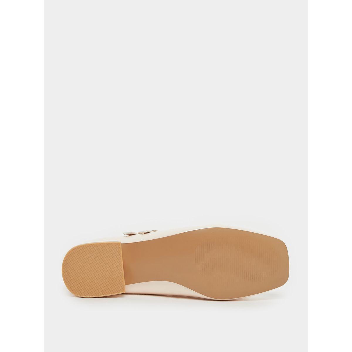 حذاء سادة بمقدمة مربعة وإبزيم-women-shoes-ballerinas-image-7