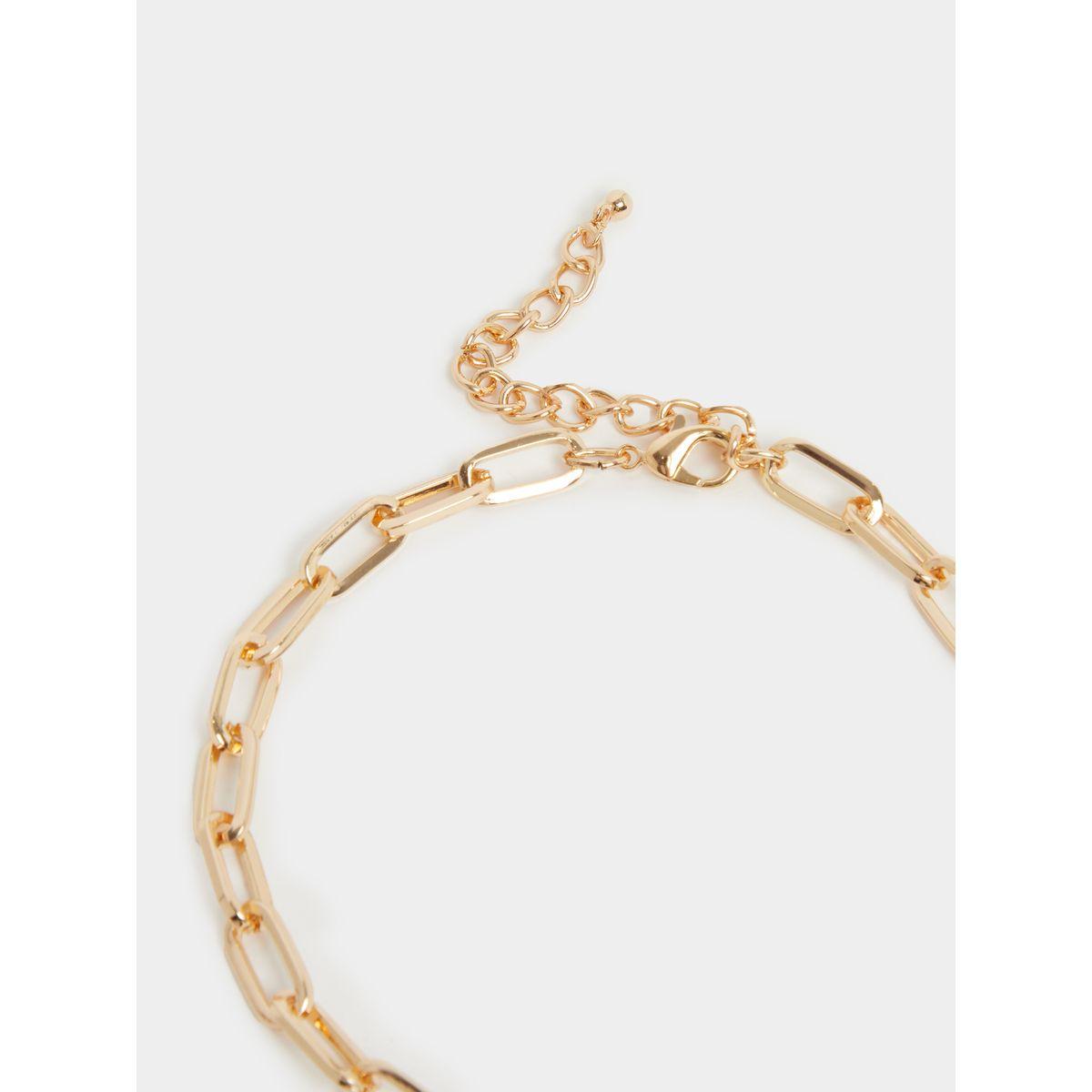 Styli Shell Drop Link Chain Necklace-women-watchesandjewellery-jewellery-necklacesandpendants-image-5