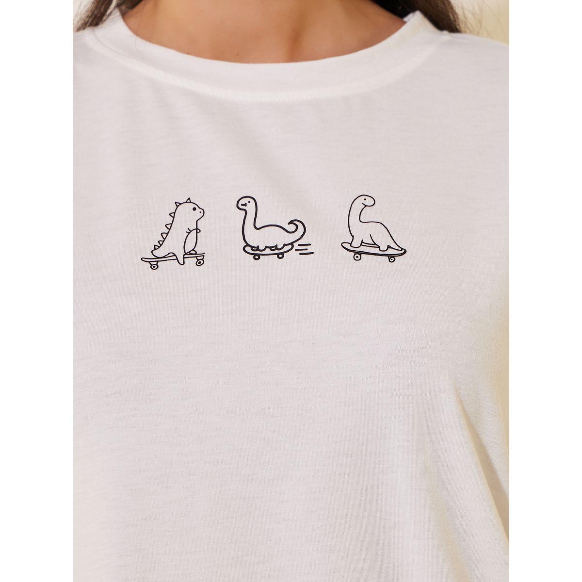 Styli Graphic Print Round Neck T-Shirt-women-clothing-tshirts-image-4
