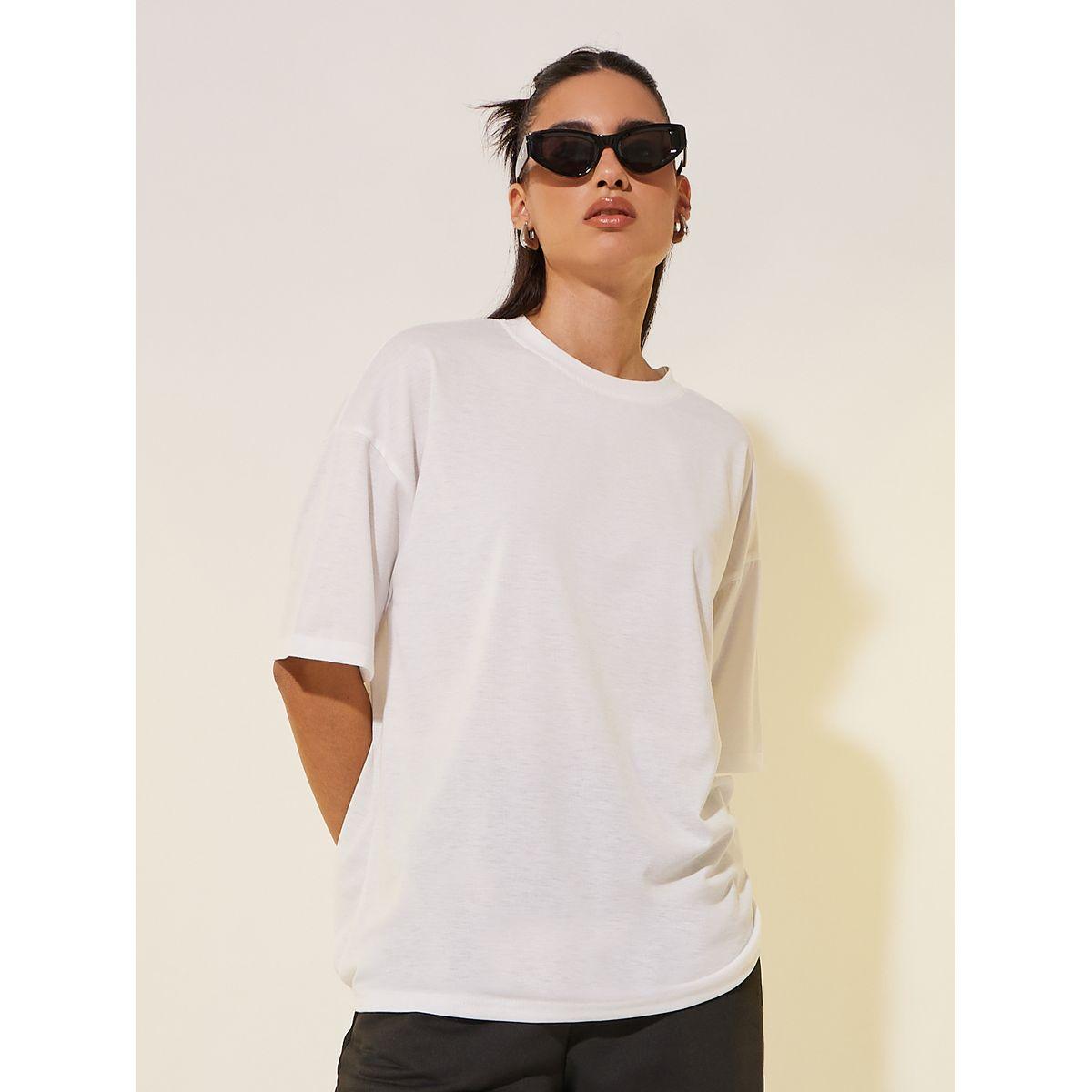 تيشيرت بطبعة جرافيك وياقة دائرية-women-clothing-tshirts-image-3