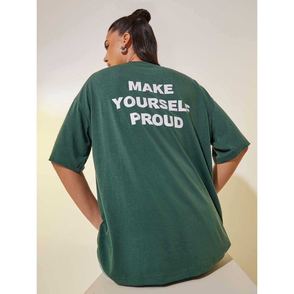 Styli Slogan Print Round Neck T-Shirt-women-clothing-tshirts-image-1