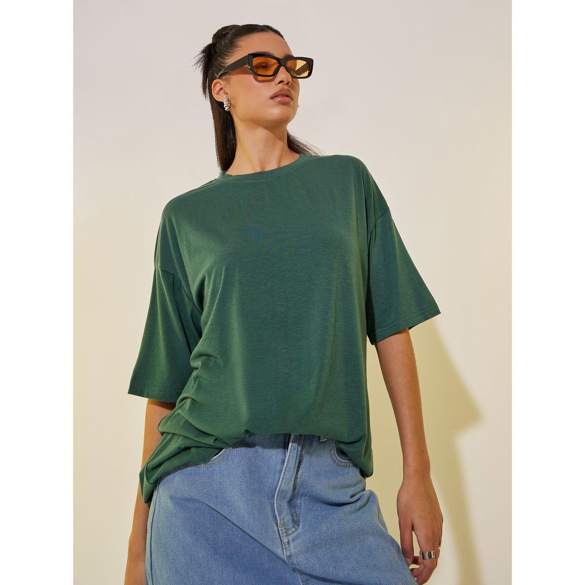 Styli Slogan Print Round Neck T-Shirt-women-clothing-tshirts-image-3