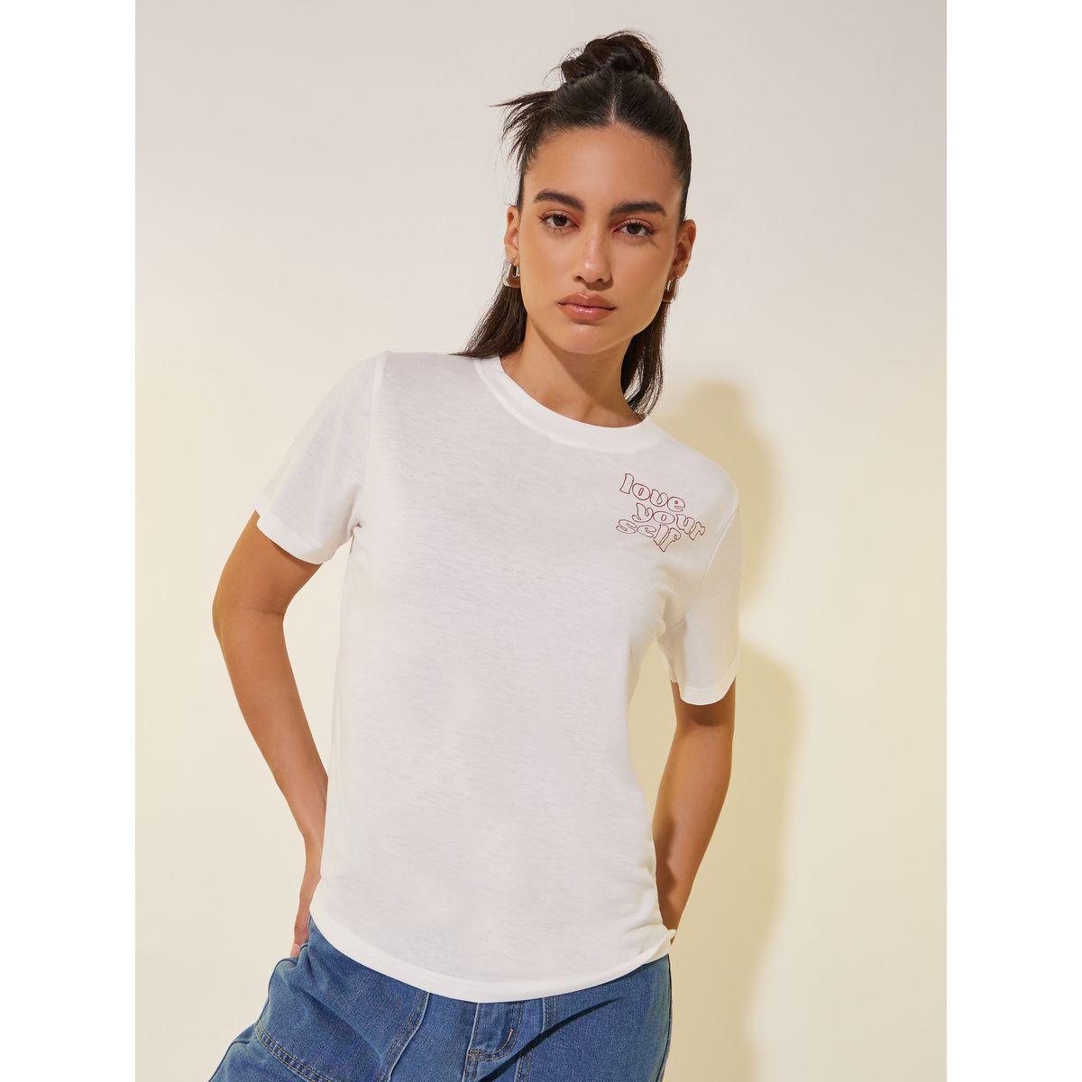 Styli Slogan Print Round Neck T-Shirt-women-clothing-tshirts-image-3