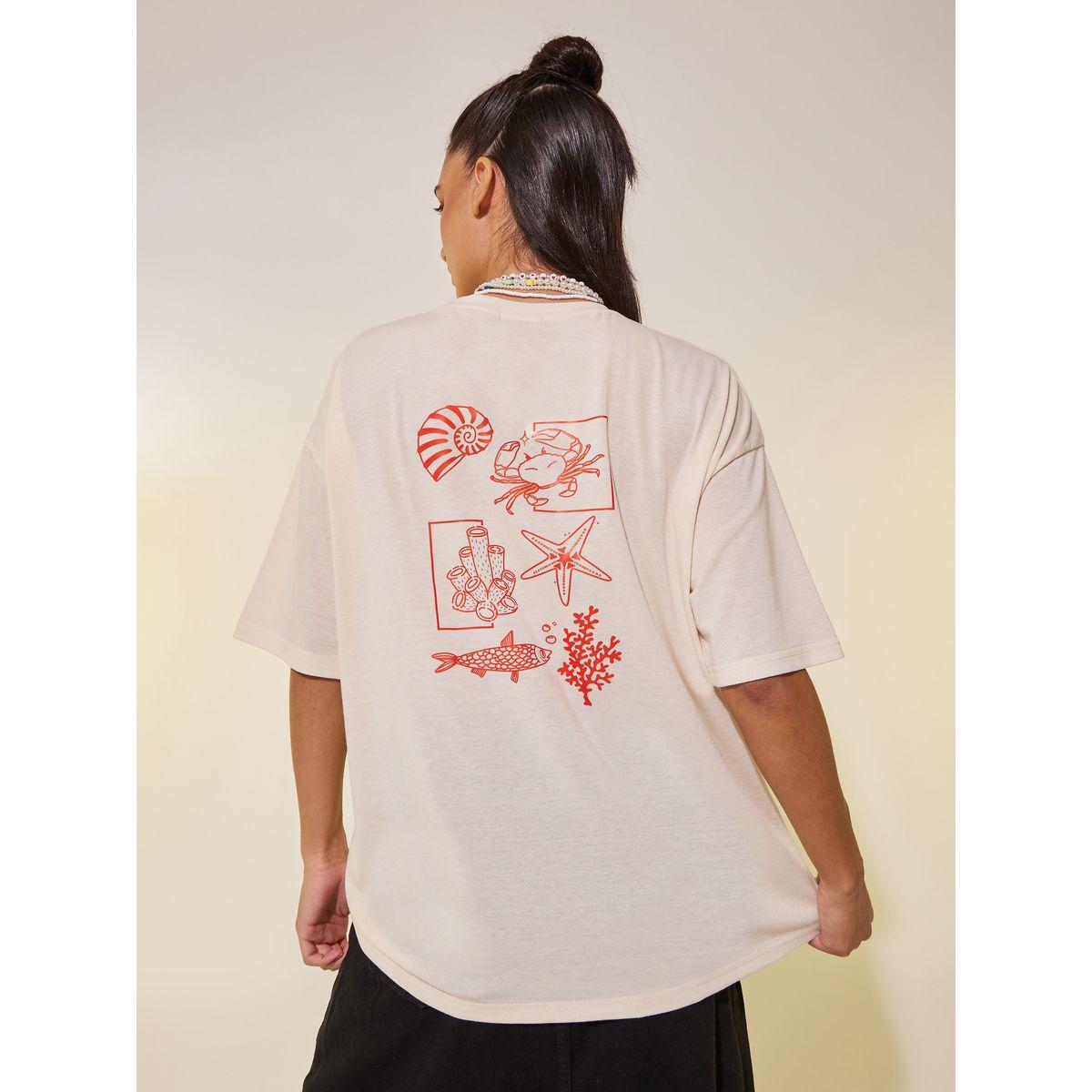 Styli Graphic Print Round Neck T-Shirt-women-clothing-tshirts-image-1