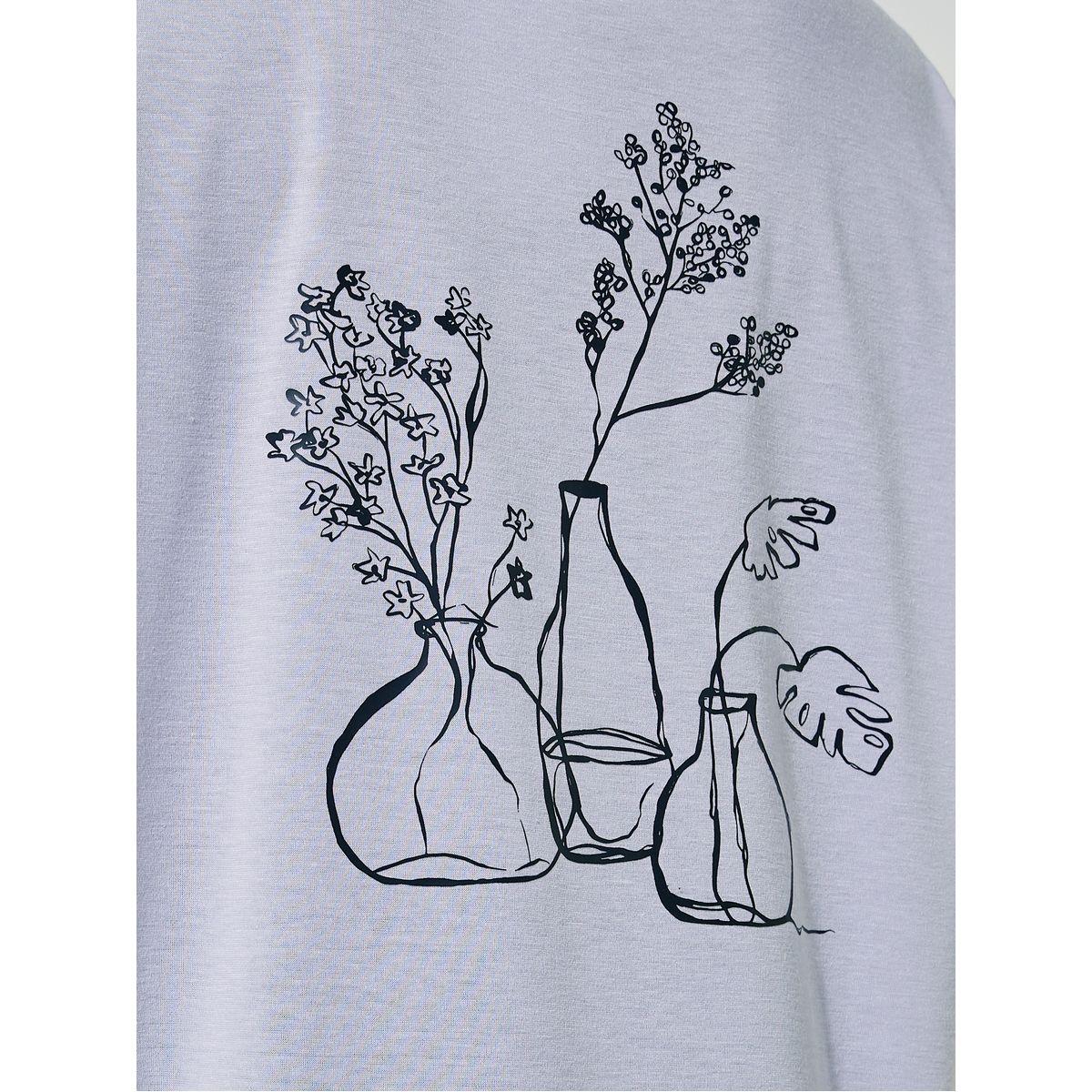 Styli Graphic Print Round Neck T-Shirt-women-clothing-tshirts-image-3