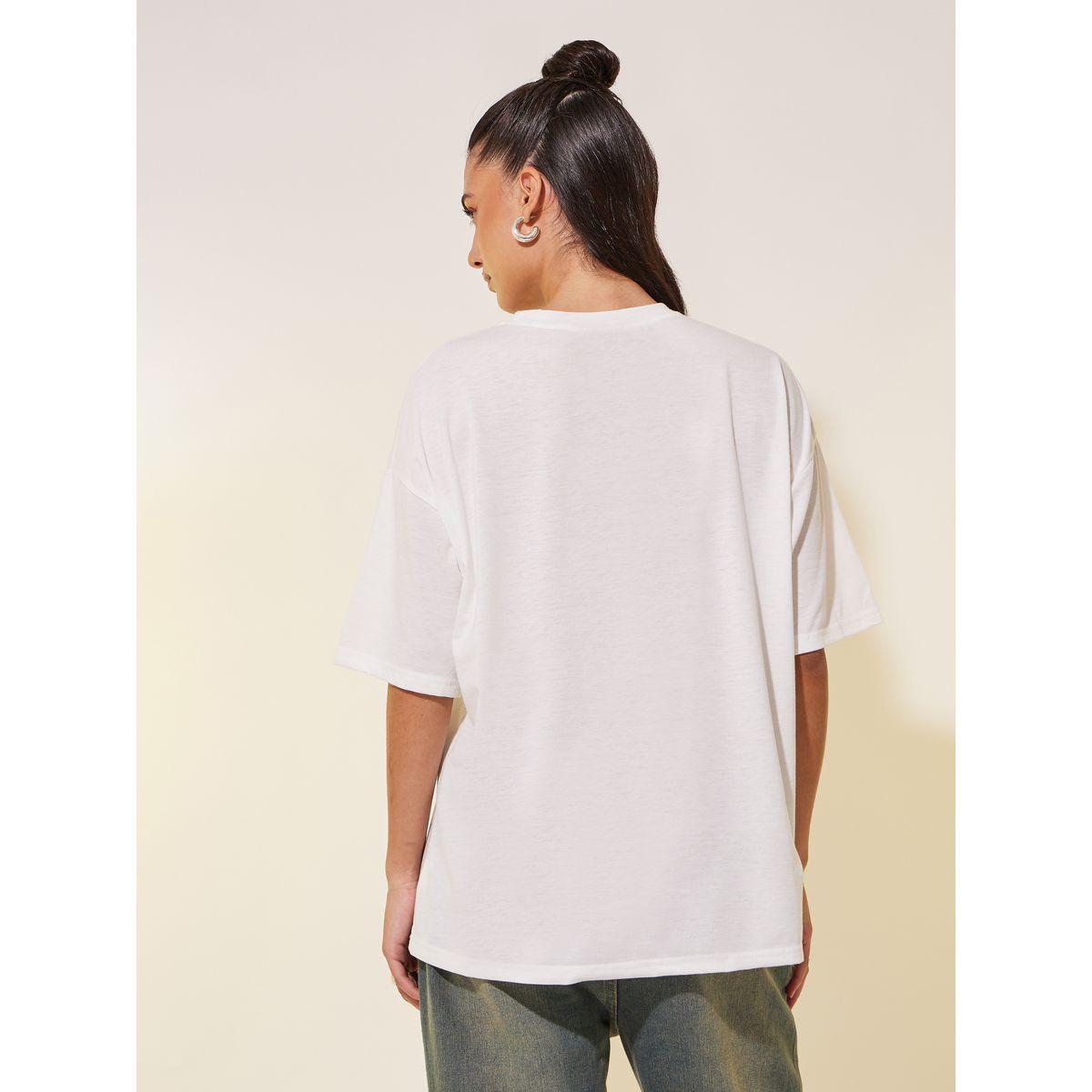 Styli Slogan Print Round Neck T-Shirt-women-clothing-tshirts-image-5