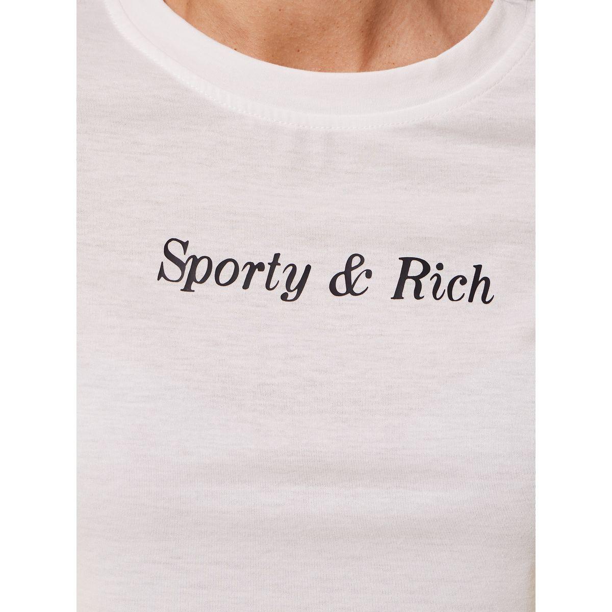 تيشيرت بطبعة كتابة وياقة دائرية-women-clothing-tshirts-image-3