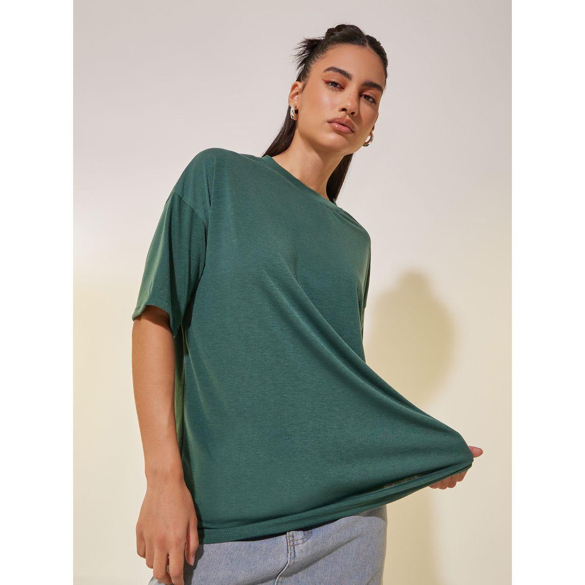 Styli Slogan Print Round Neck T-Shirt-women-clothing-tshirts-image-3