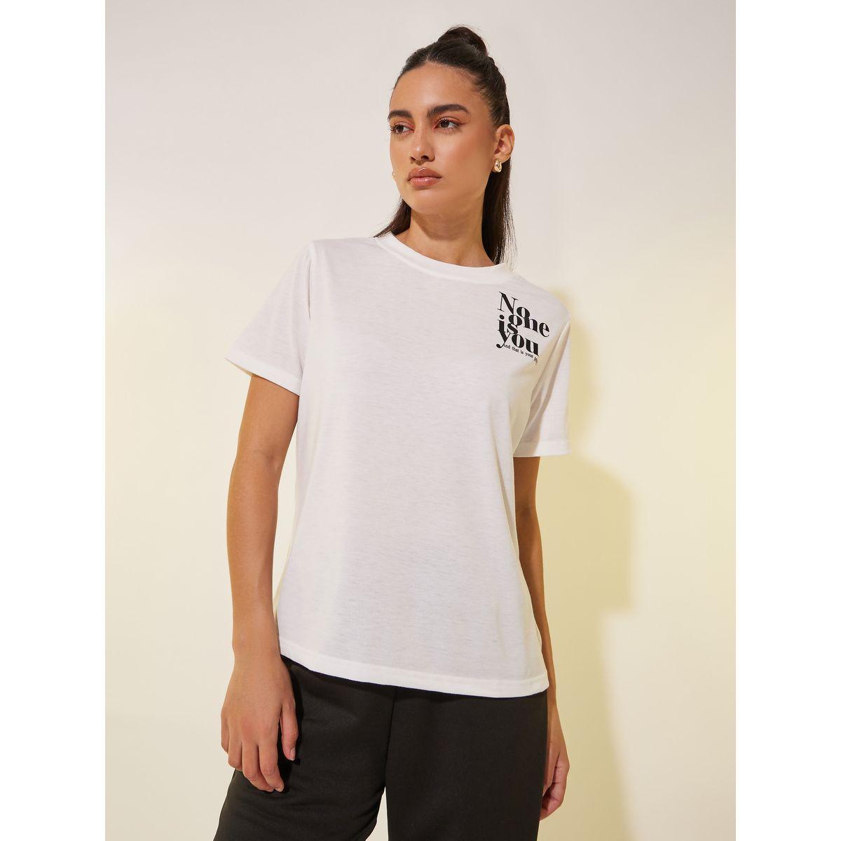 Styli Slogan Print Round Neck T-Shirt-women-clothing-tshirts-image-3