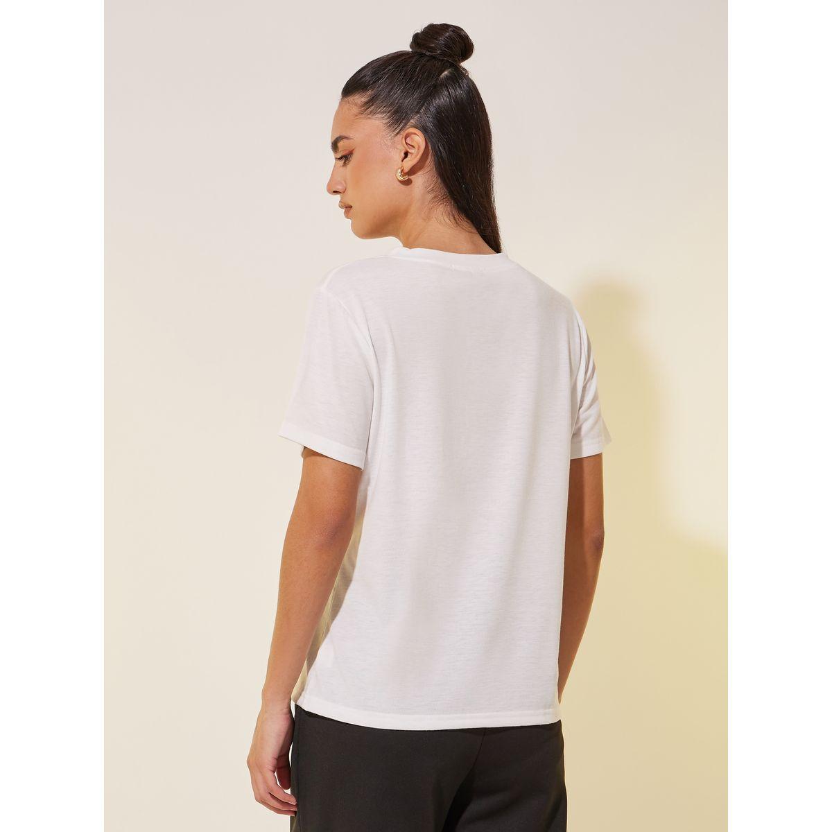 Styli Slogan Print Round Neck T-Shirt-women-clothing-tshirts-image-5
