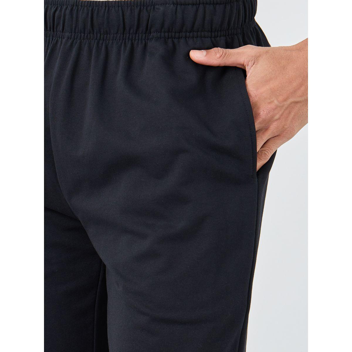 Styli Pack of 2 - Solid Terry Relaxed Fit Elasticated Cuff Joggers-men-clothing-bottoms-joggers-image-4