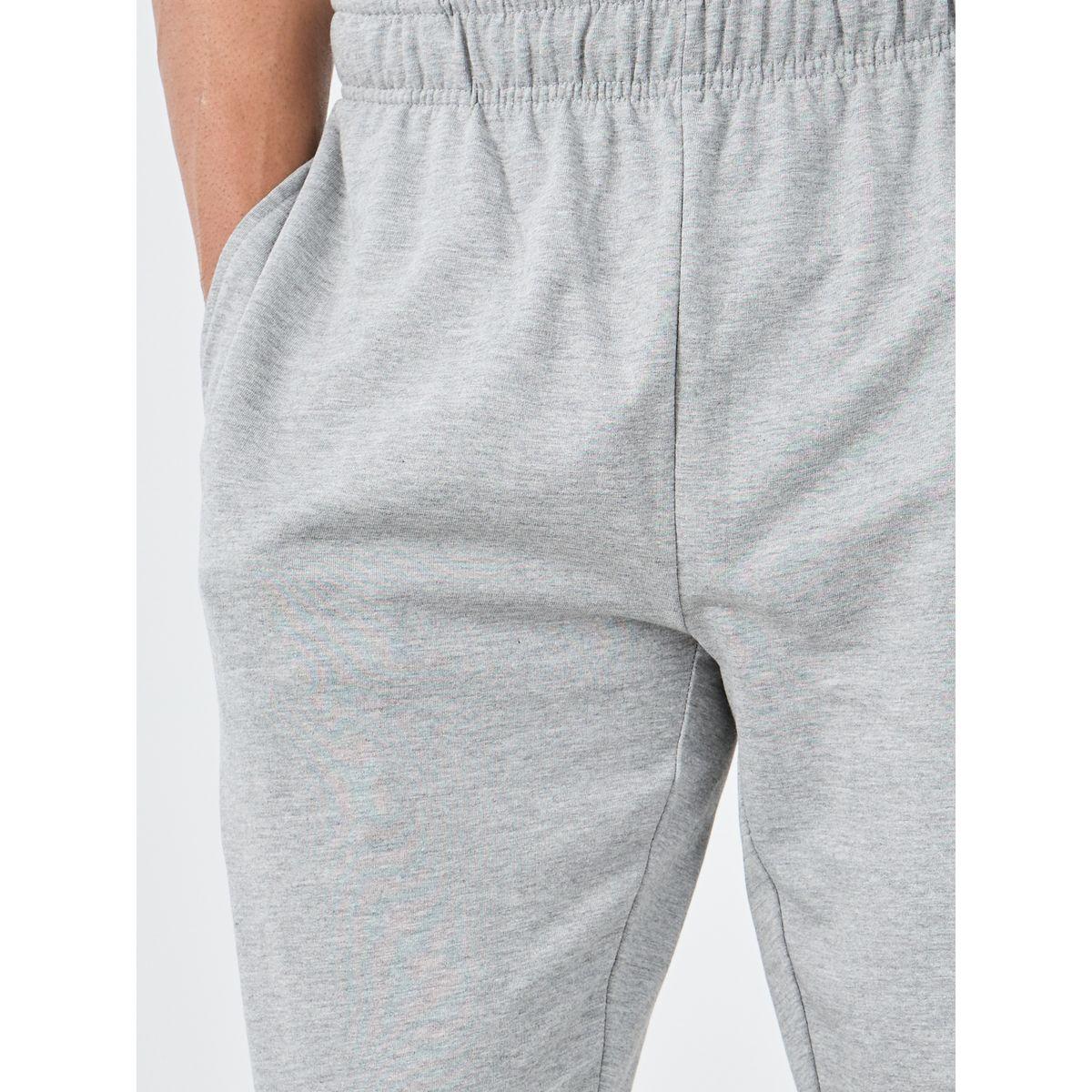 Styli Pack of 2 - Solid Terry Relaxed Fit Elasticated Cuff Joggers-men-clothing-bottoms-joggers-image-4