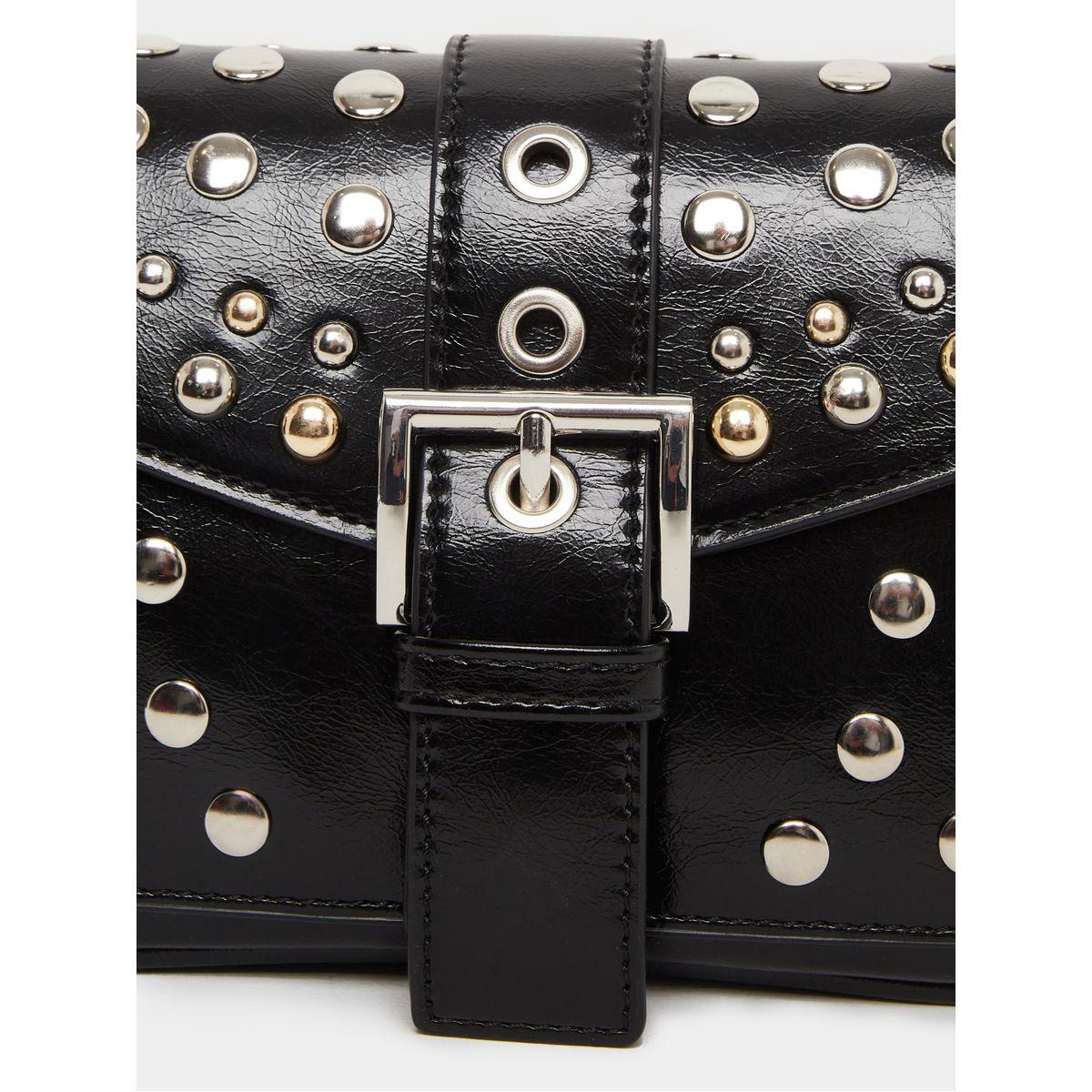 شطة كتف بتفاصيل مٌنمقة مع حمالة سلسلة-women-bagsandwallets-handbags-image-3