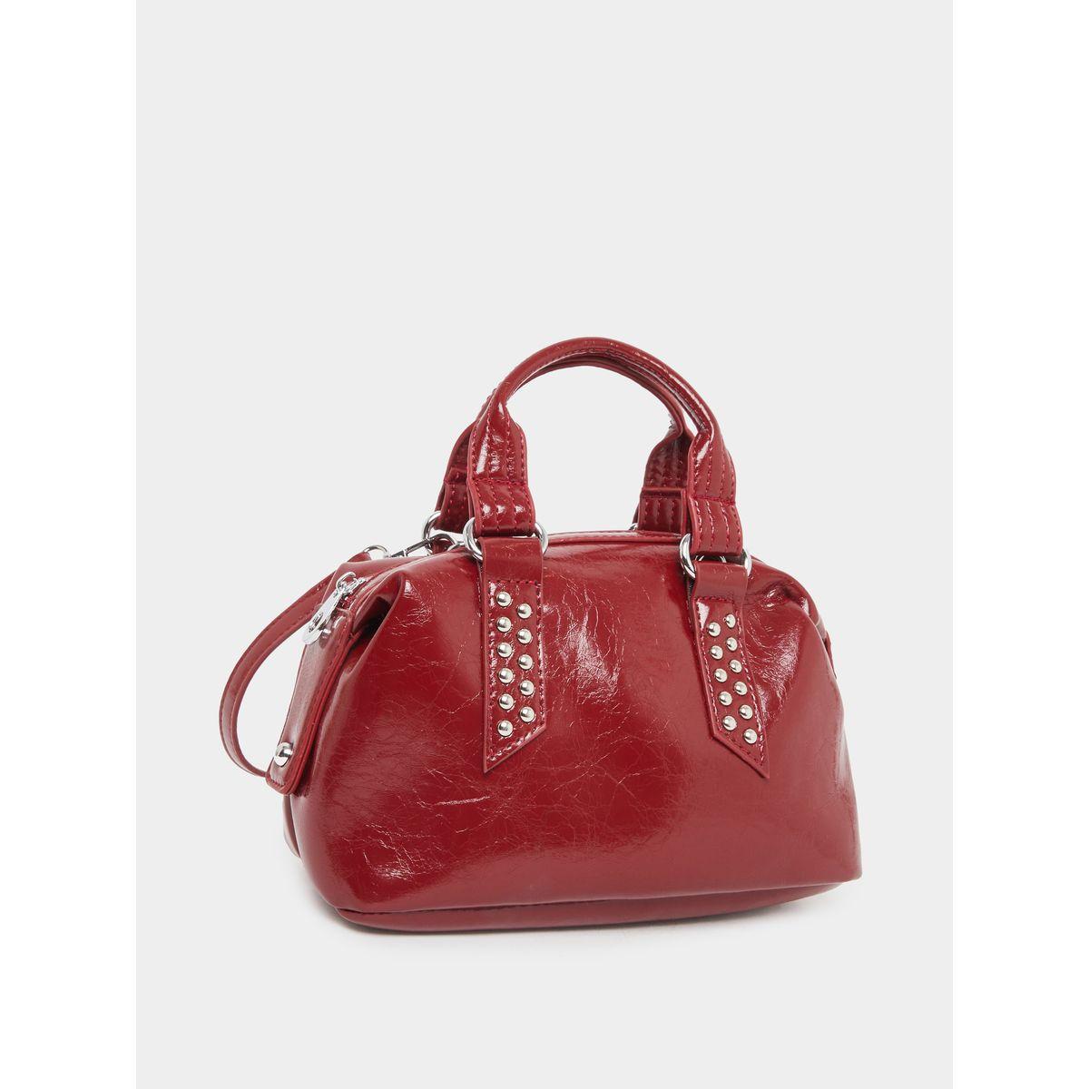 Styli Embellished Studded Handbag with Dual Handle-women-bagsandwallets-handbags-image-1