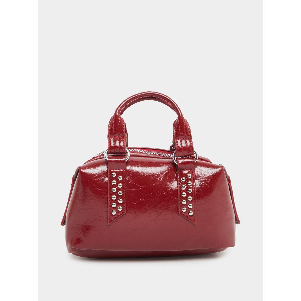 Styli Embellished Studded Handbag with Dual Handle-women-bagsandwallets-handbags-image-2
