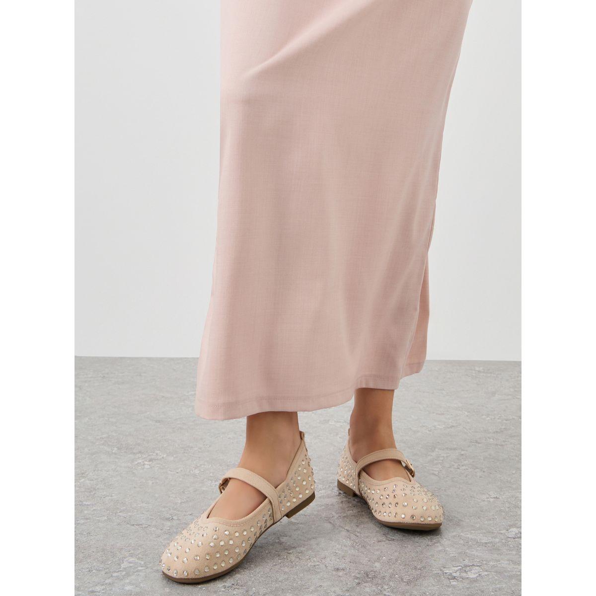 حذاء باليرينا فلات منمق بأحجار مرصعة-women-shoes-ballerinas-image-7