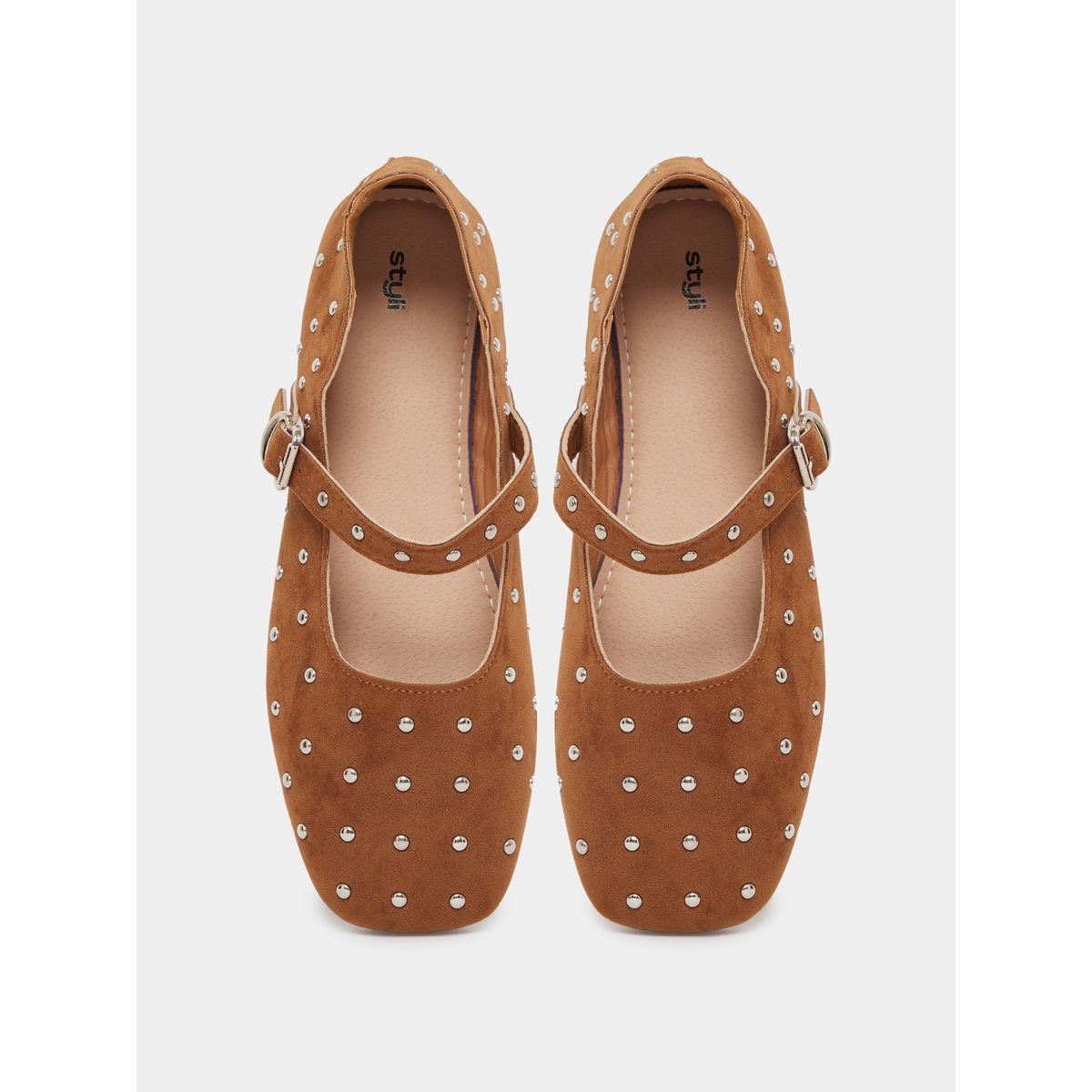 حذاء باليرينا فلات منمق بأحجار مرصعة-women-shoes-ballerinas-image-12