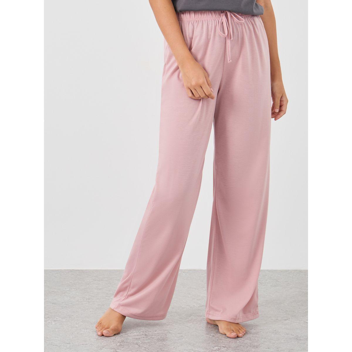 Styli Slogan Print Round Neck Tank and Pyjama Set-women-clothing-nightwear-pyjamas-longsets-image-5