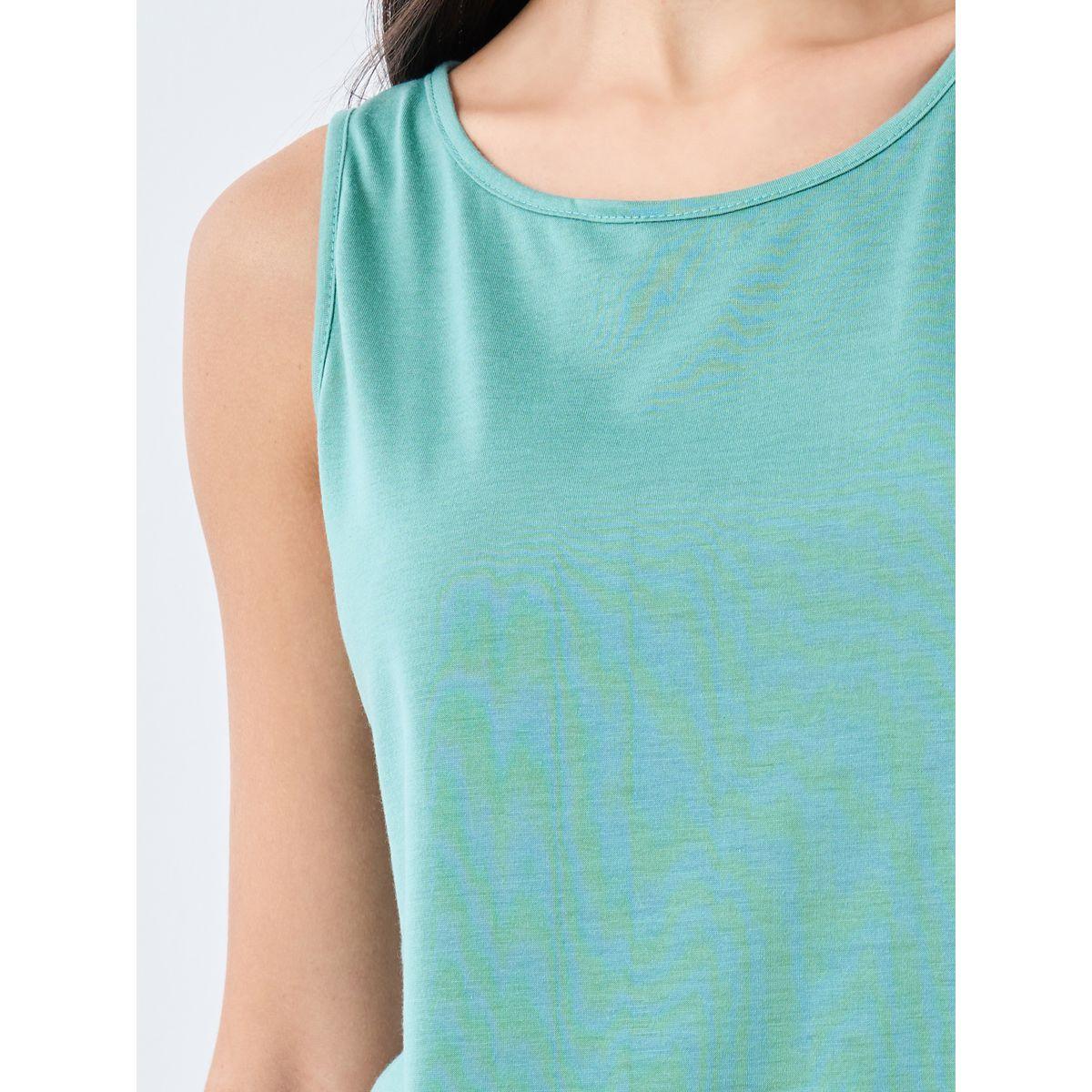 Styli Patch Detail Tank and Damask Print Pyjama Set-women-clothing-nightwear-pyjamas-longsets-image-4