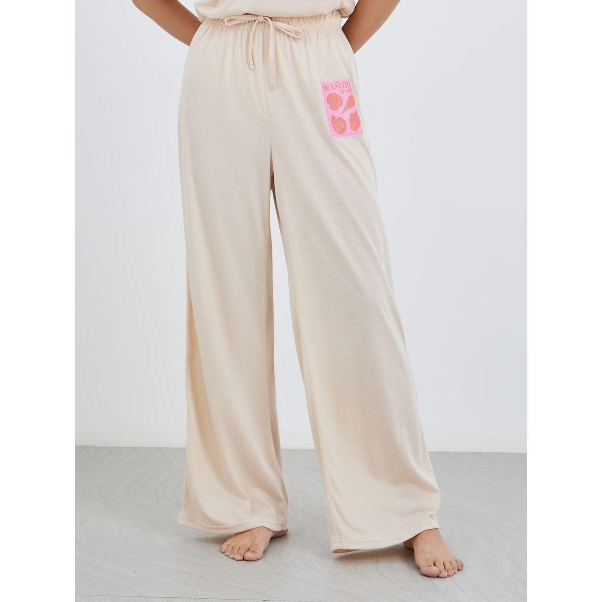 Styli Printed Pocket Short Sleeve T-Shirt and Pyjama Set-women-clothing-nightwear-pyjamas-longsets-image-4