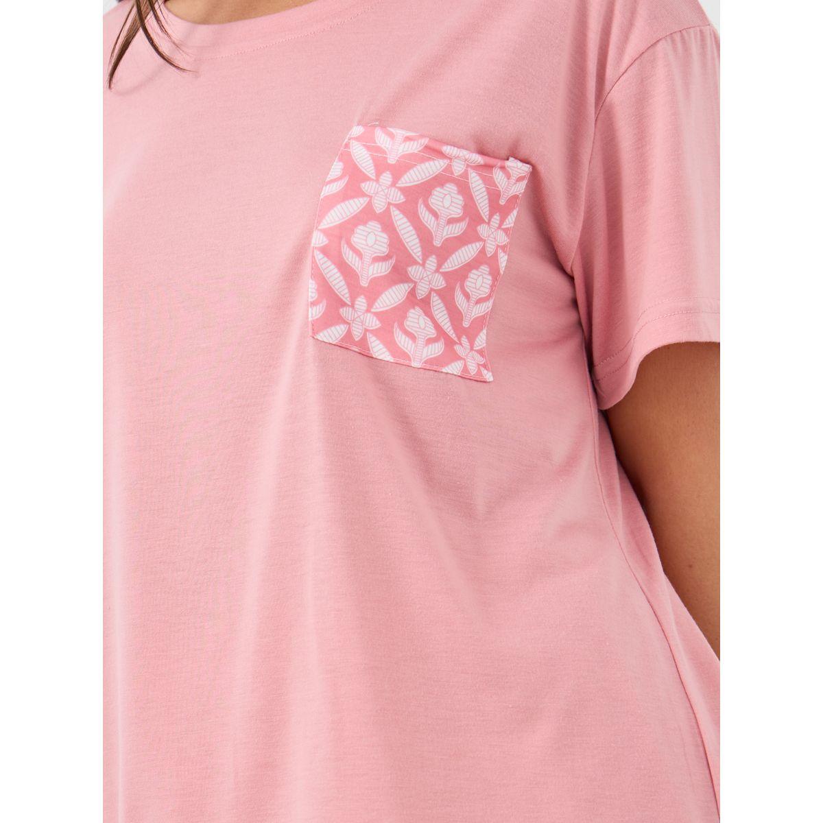 Styli Printed Pocket Round Neck T-Shirt and Pyjama Set-women-clothing-nightwear-pyjamas-longsets-image-4