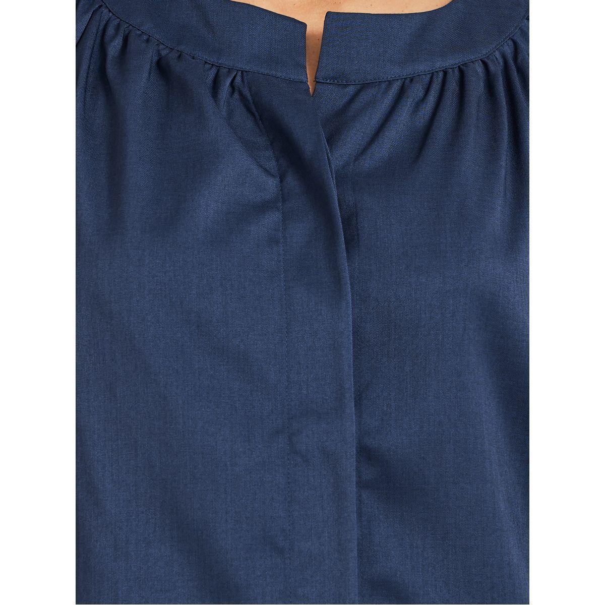 Styli Solid Button Front Short Sleeve Top and Skirt Co-Ords-women-clothing-coordsets-image-3
