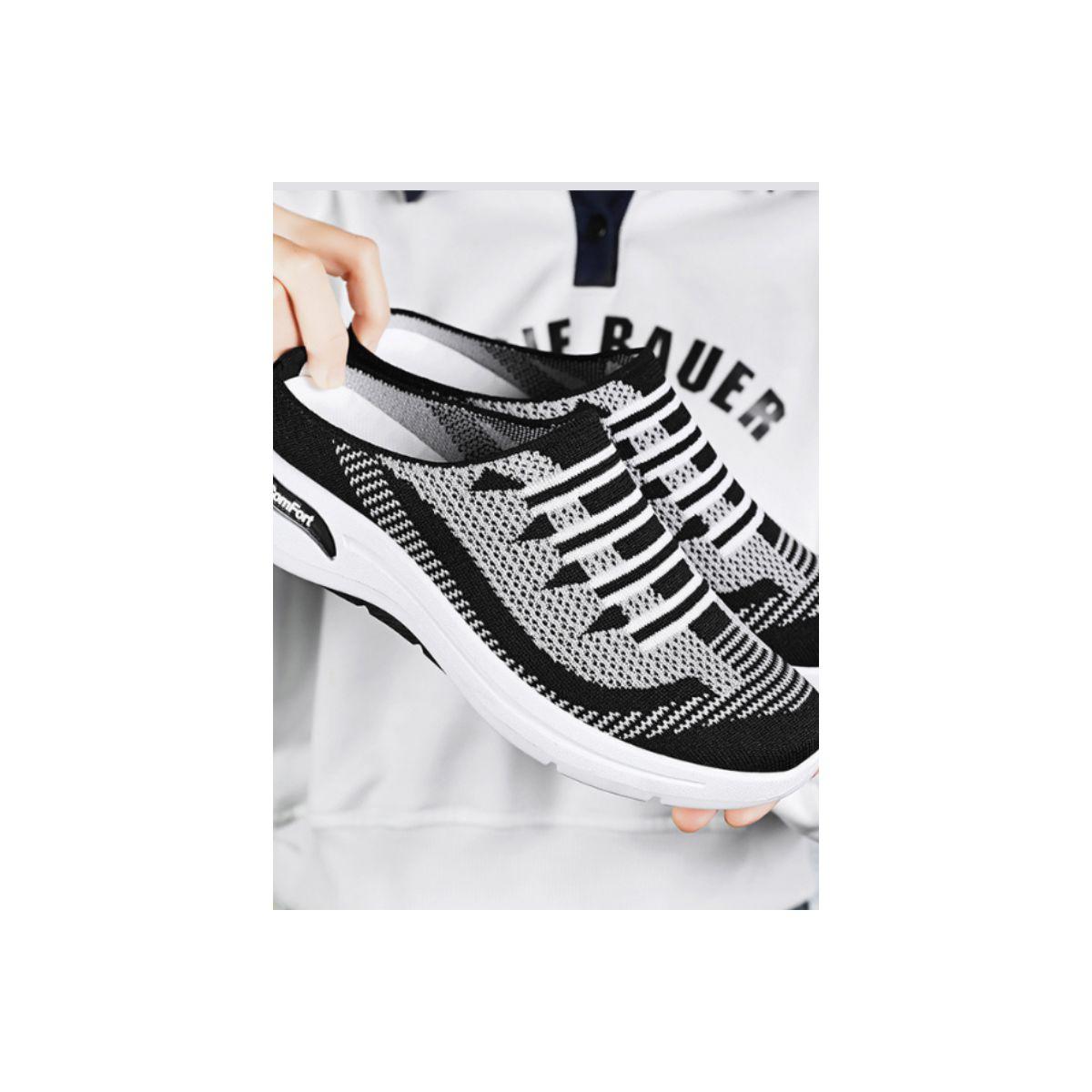 Pedwalker X Styli Textured Round Toe Slip-On Sneakers-women-shoes-sneakers-image-2