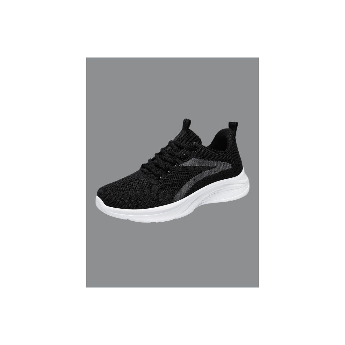 Pedwalker X Styli Textured Round Toe Shock-Absorbing Sports Shoes-women-shoes-sneakers-image-1