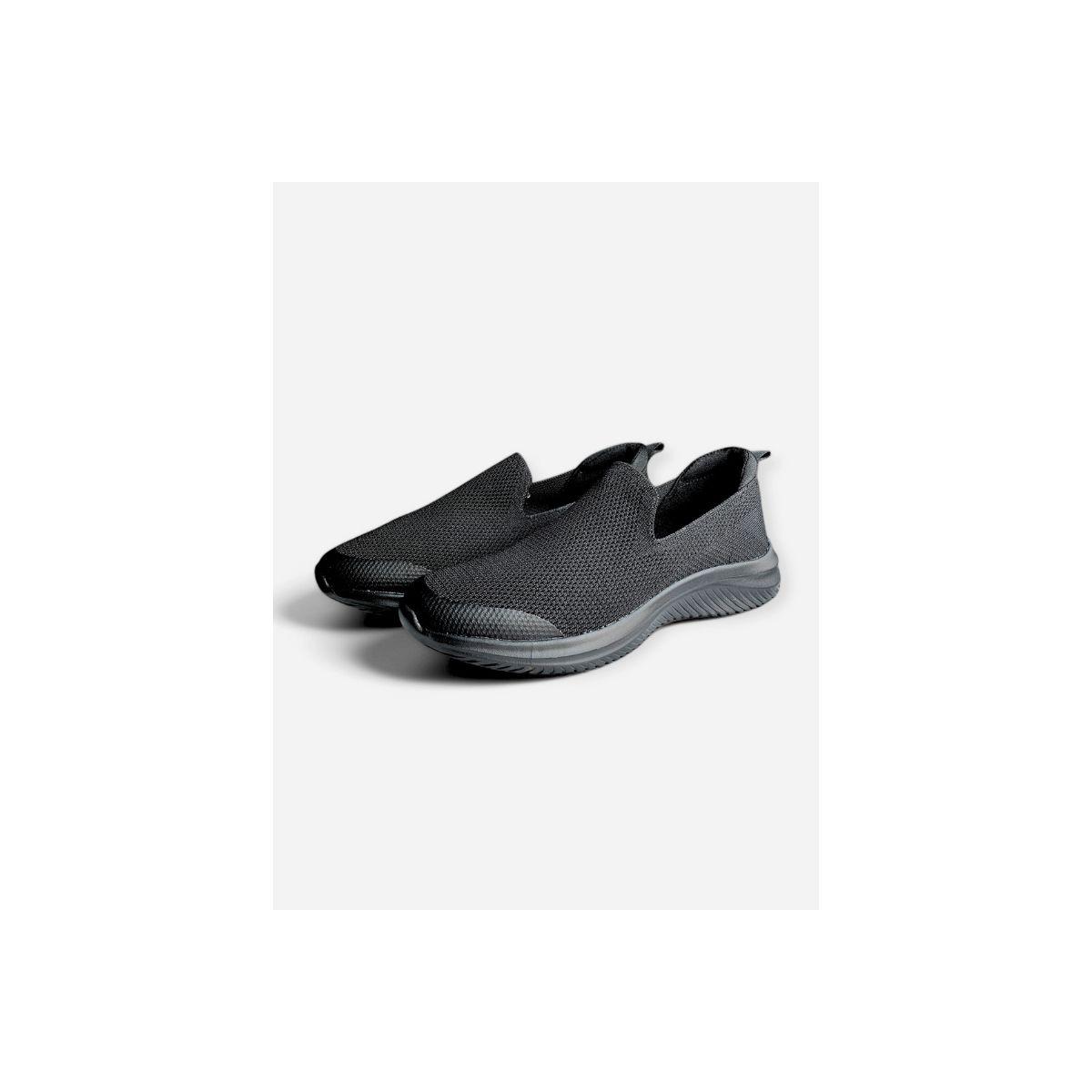 Pedwalker X Styli Textured Mesh Round Toe Slip-On Training Shoes-women-shoes-sneakers-image-2