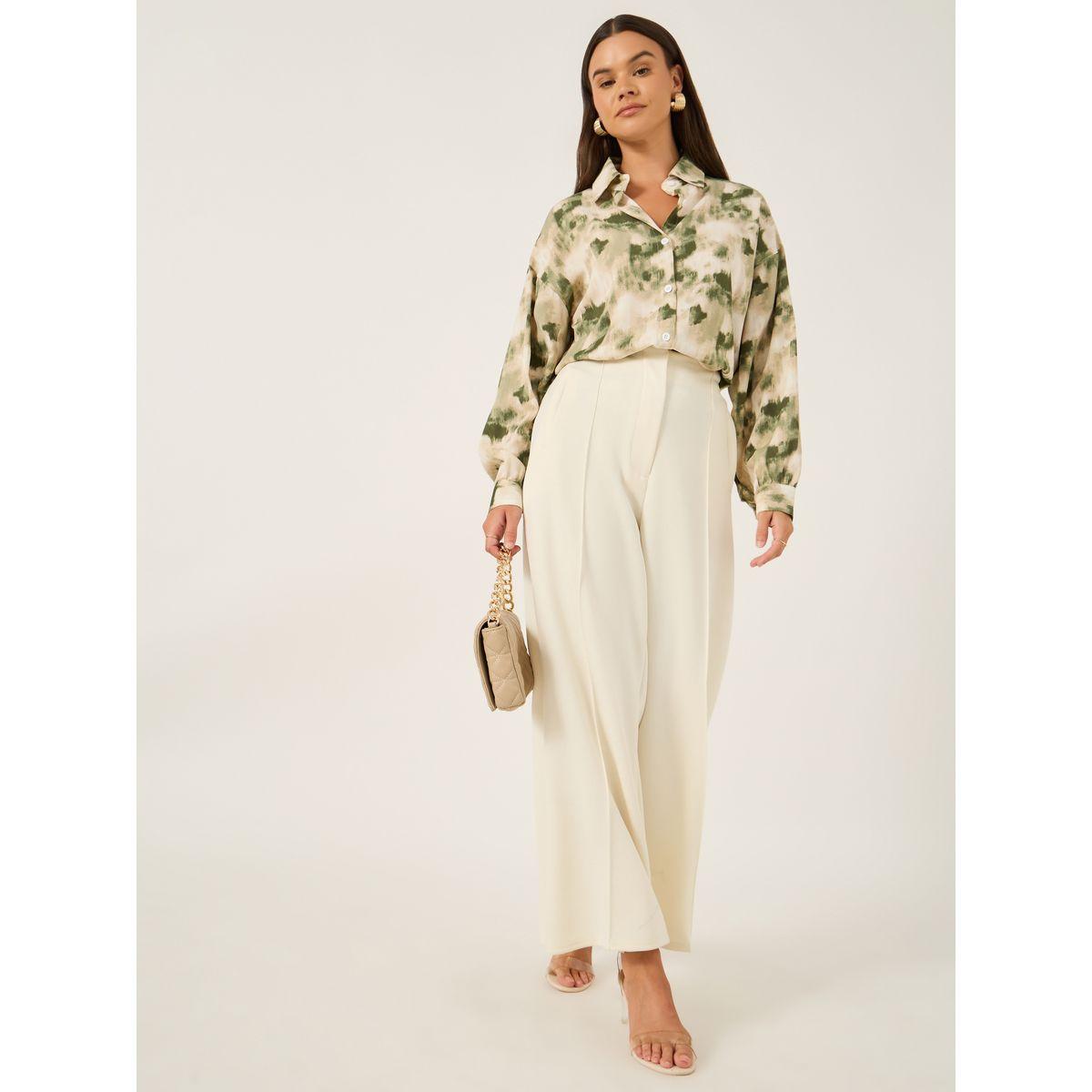 Styli Printed Spread Collar Regular Fit Shirt-women-clothing-shirtsandblouses-shirts-image-2