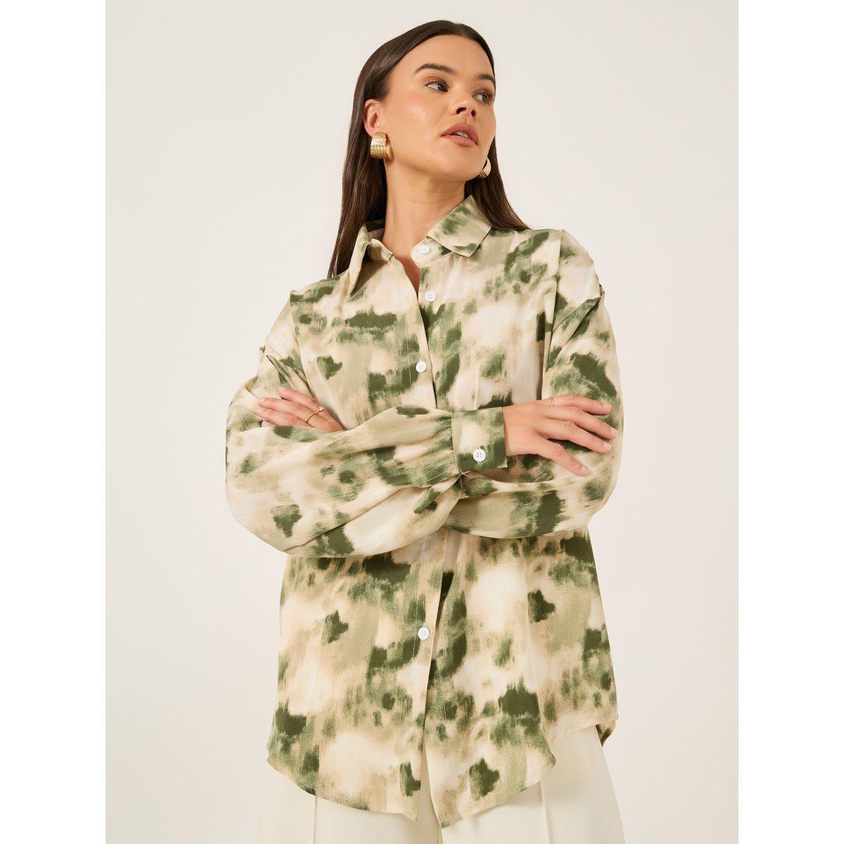 Styli Printed Spread Collar Regular Fit Shirt-women-clothing-shirtsandblouses-shirts-image-3