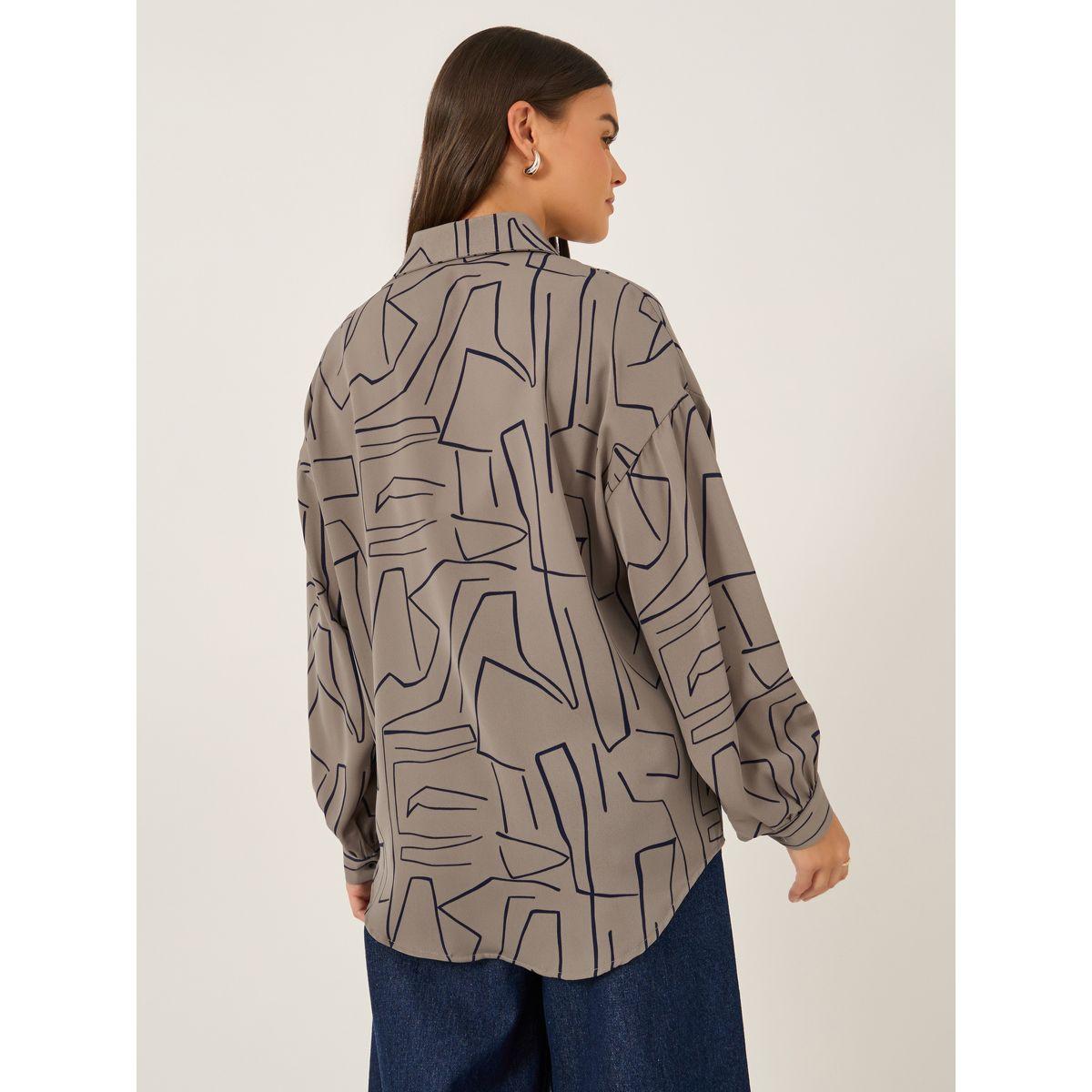 Styli Printed Spread Collar Oversized Shirt-women-clothing-shirtsandblouses-shirts-image-6