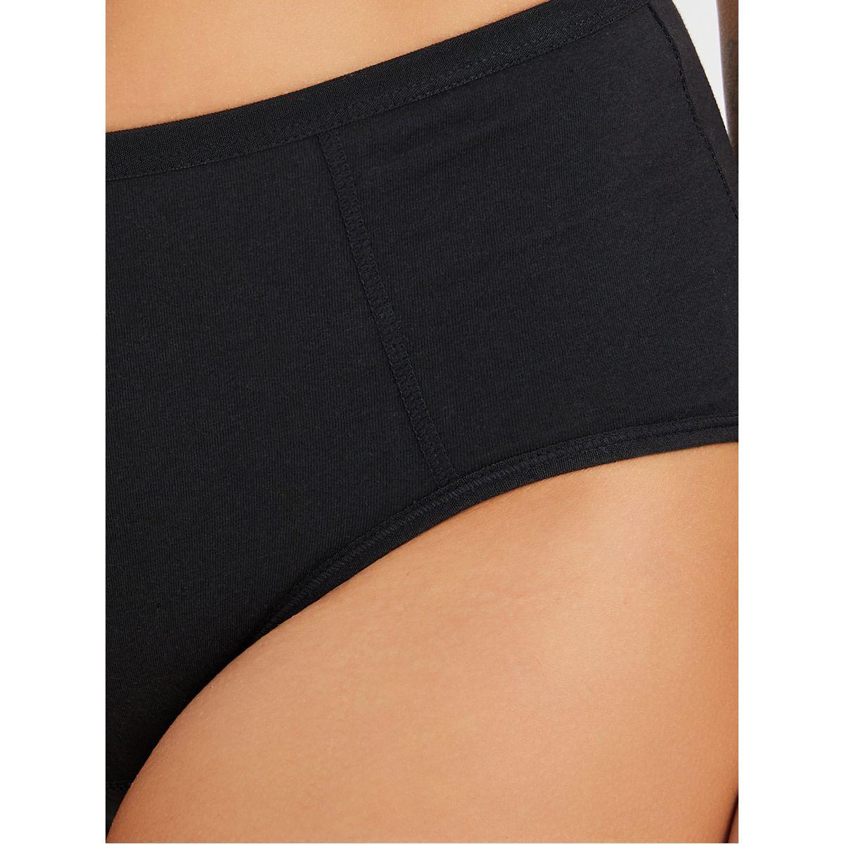 Styli Pack of 3 - Solid Cotton Full Briefs-women-clothing-lingerie-panties-image-4