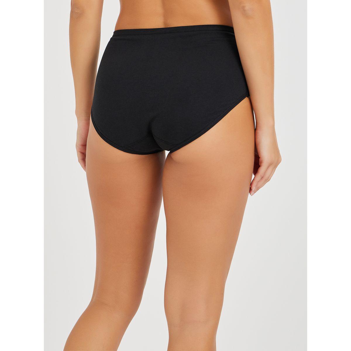 Styli Pack of 3 - Solid Cotton Full Briefs-women-clothing-lingerie-panties-image-5