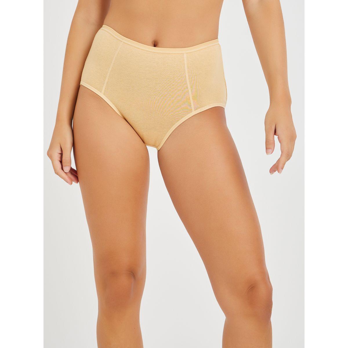 Styli Pack of 3 - Solid Cotton Full Briefs-women-clothing-lingerie-panties-image-6