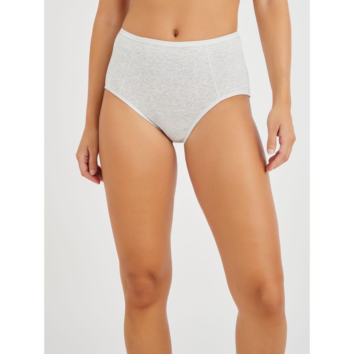 Styli Pack of 3 - Solid Cotton Full Briefs-women-clothing-lingerie-panties-image-7