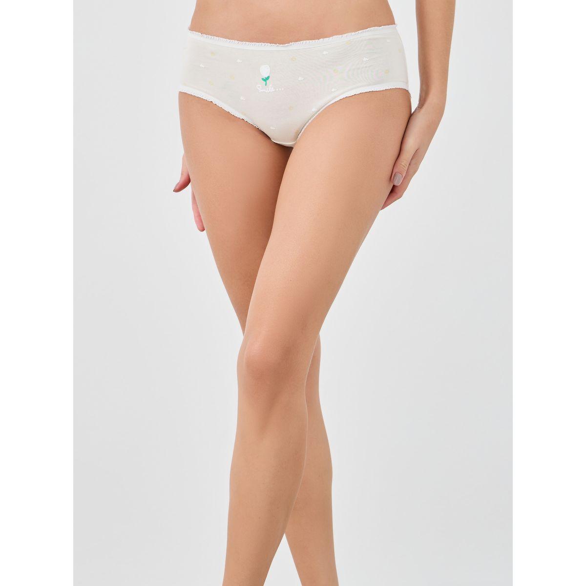 مجموعة من 5 سراويل داخلية بتفاصيل مُتباينة-women-clothing-lingerie-panties-image-3