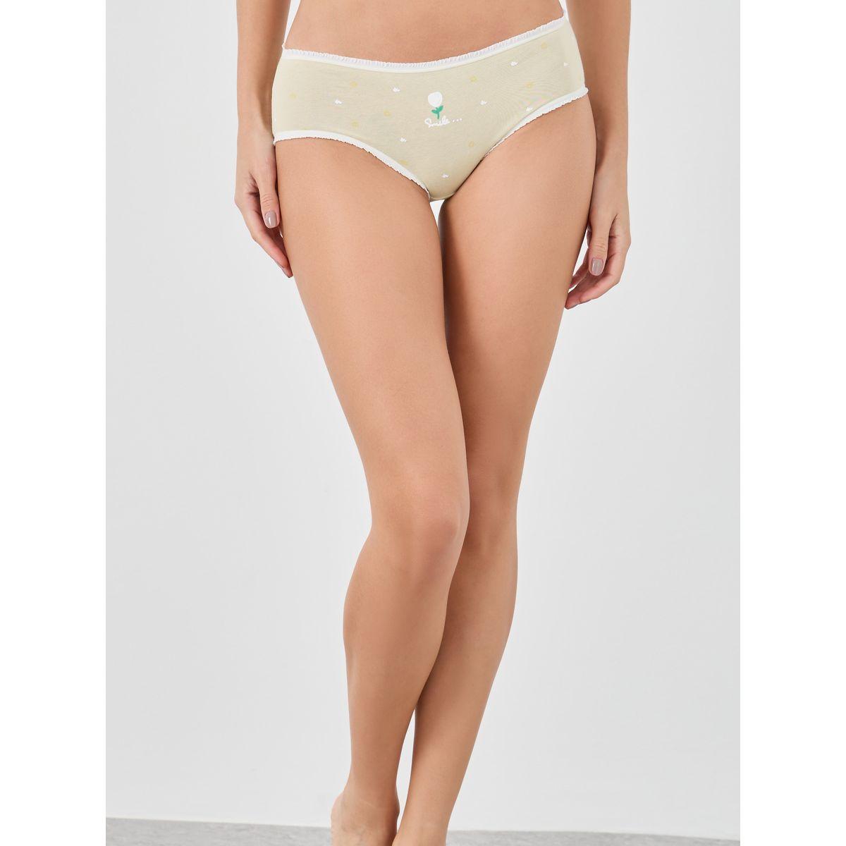 مجموعة من 5 سراويل داخلية بتفاصيل مُتباينة-women-clothing-lingerie-panties-image-6