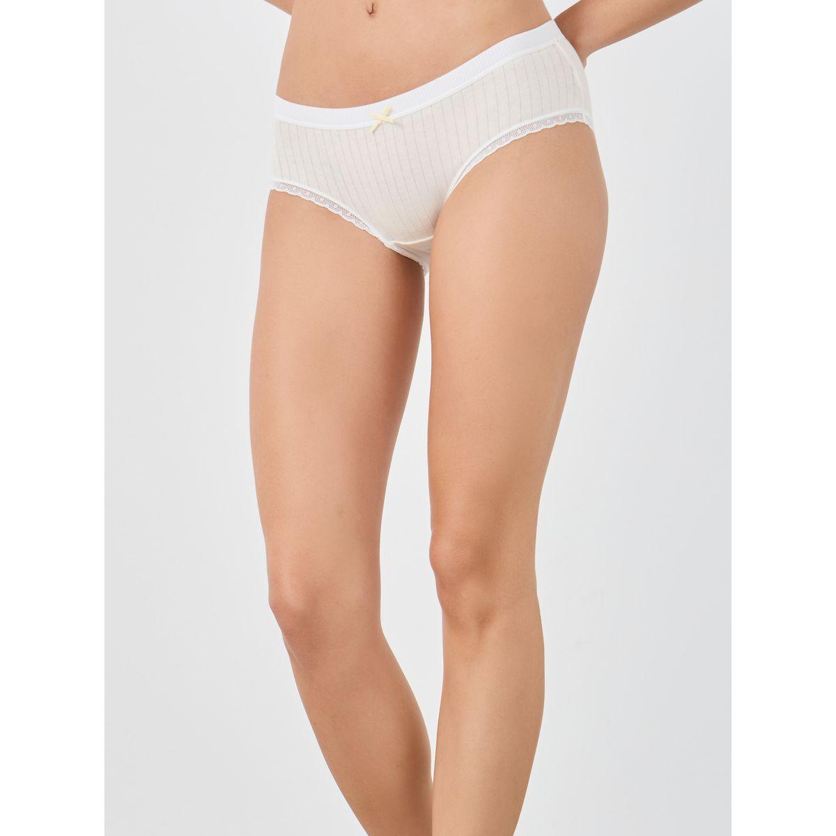 مجموعة من 5 سراويل داخلية بتفاصيل مُتباينة-women-clothing-lingerie-panties-image-7