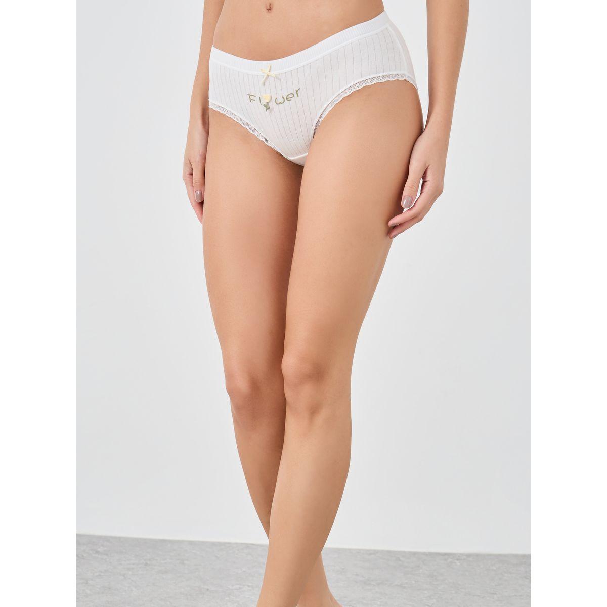 مجموعة من 5 سراويل داخلية بتفاصيل مُتباينة-women-clothing-lingerie-panties-image-8