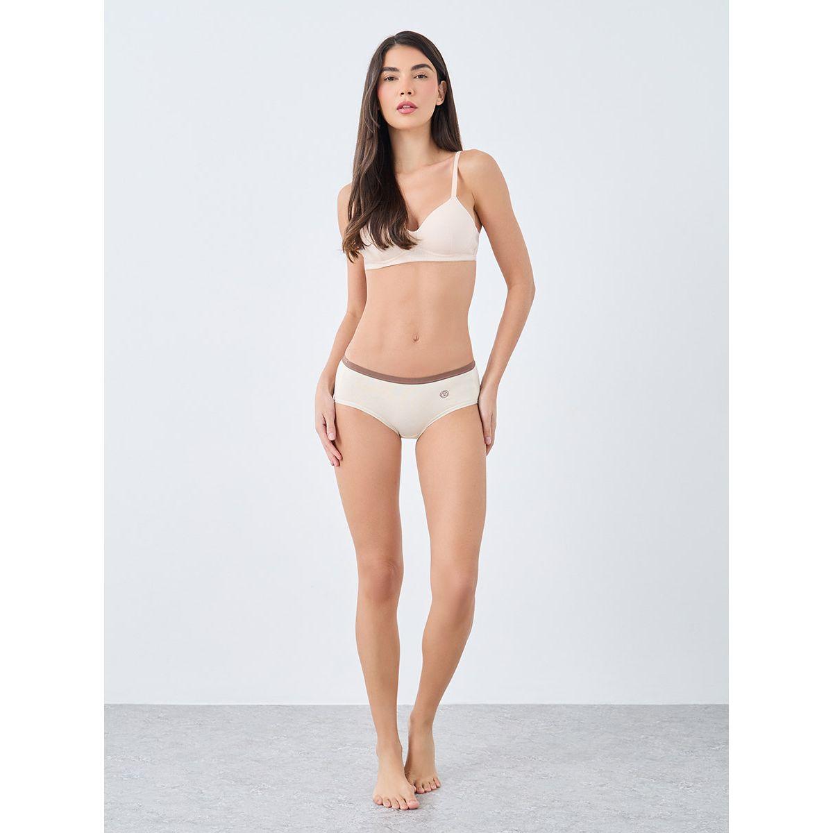 Styli Pack of 5 - Print Detail Briefs with Contrast Waistband-women-clothing-lingerie-panties-image-2