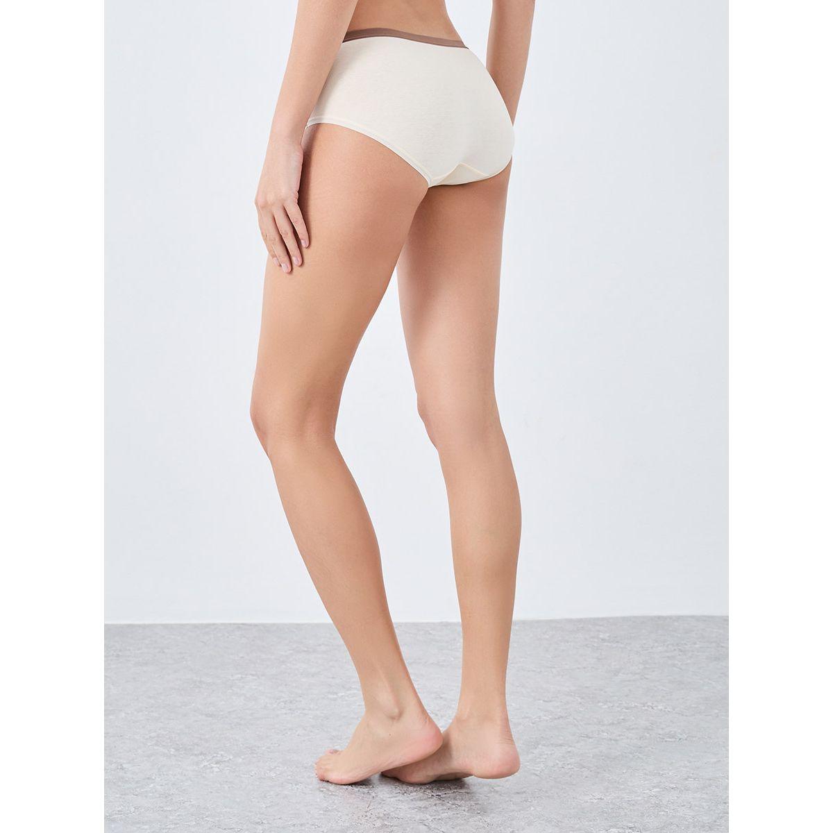 Styli Pack of 5 - Print Detail Briefs with Contrast Waistband-women-clothing-lingerie-panties-image-5