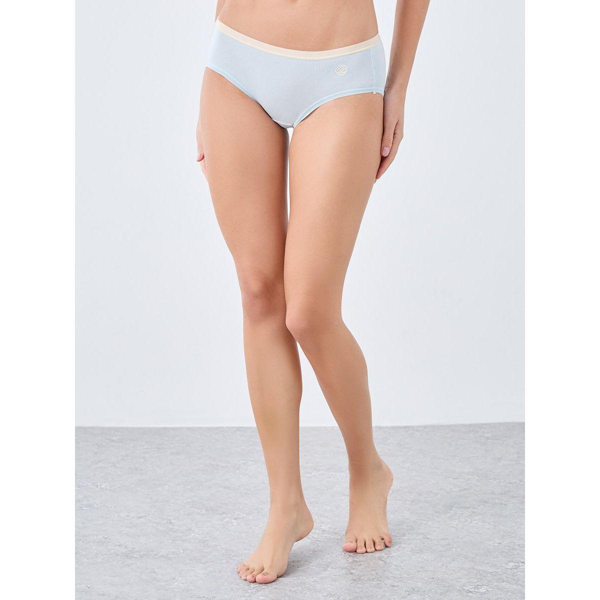 Styli Pack of 5 - Print Detail Briefs with Contrast Waistband-women-clothing-lingerie-panties-image-9