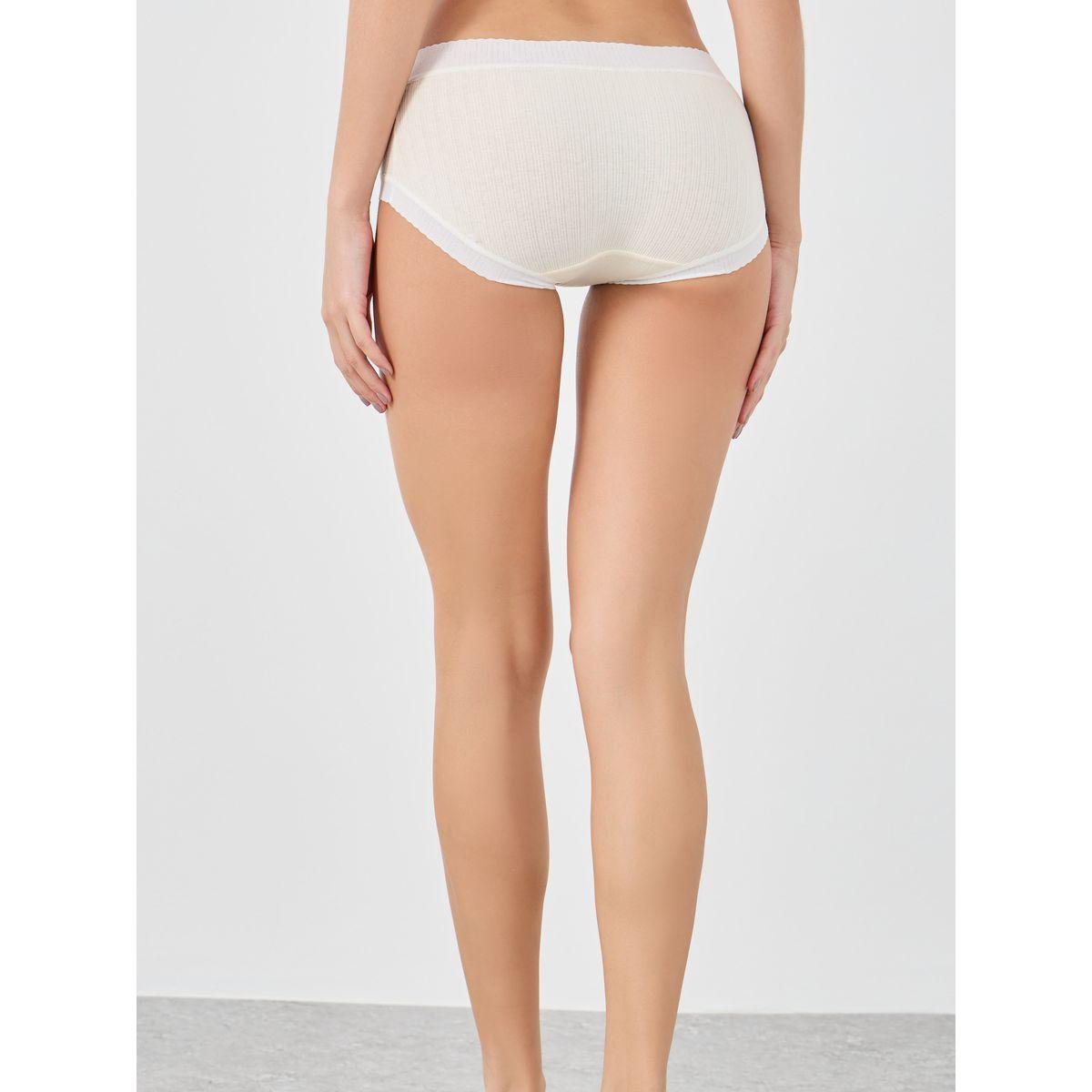Styli Pack of 5 - Ribbed Full Briefs with Contrast Trim-women-clothing-lingerie-panties-image-5