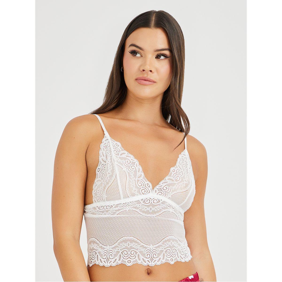 Styli Lace Bralette and All-Over Heart Print Shorts Set-women-clothing-lingerie-lingeriesets-image-2