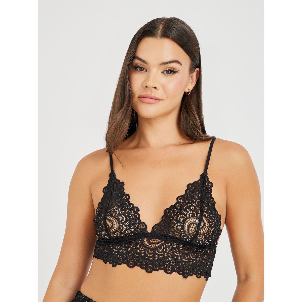 مجموعة من شورت وصدرية براليت بحافة بنمط صدف-women-clothing-lingerie-lingeriesets-image-2