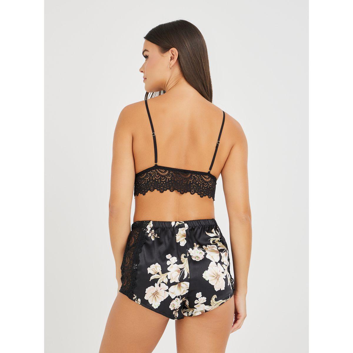مجموعة من شورت وصدرية براليت بحافة بنمط صدف-women-clothing-lingerie-lingeriesets-image-5